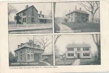 PLYMOUTH MA - Four Scenes Postcard - udb (pre 1908) picture