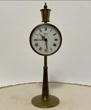 RARE VTG Linden “Heritage” 8” Lamp Post Mechanical Wind-Up Alarm Clock -Germany picture