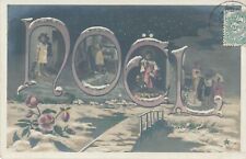 CHRISTMAS - Many Children Noel Postcard - 1905 picture