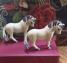 2 Schleich Horses Palomino Mares D-73527 picture