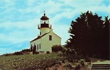 Old Point Loma Lighthouse - Cabrillo National Monument - San Diego CA - Postcard picture