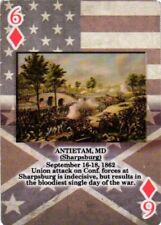 Antietam, MD (Sharpsburg) September 16-18, 1862 Civil War Playing Card picture