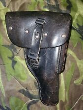 Walther P38 P1 German Leather Holster Post WWII WW2 Manufactured 3/58 picture