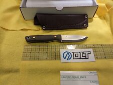 LT Wright Knives Switchback A2 Scandi Green Micarta With Sheath NEW In Box picture
