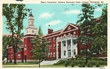 Vintage Postcard 1950 Men's Dormitory Eastern Kentucky State College Richmond KY picture