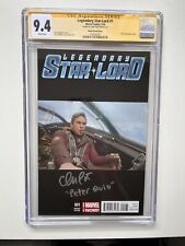Star Lord #1 Photo Variant Chris Pratt SIGNED CGC SS 9.4 Peter Quill Inscription picture