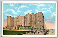 Postcard New Jersey NJ c.1910's The Ambassador Hotel Atlantic City AC5 picture