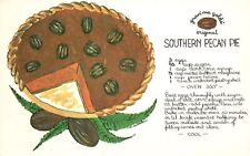 Vintage Postcard Southern Pecan Pie Gran'Ma Golds Original Delicacy Florida picture