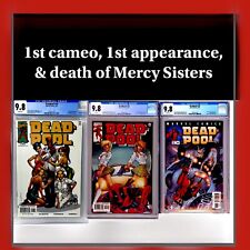 Deadpool #49, #52, #53 CGC 9.8 CAMEO, 1st App & Death Of Mercy Sisters New Movie picture