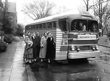 1951 Students on Greyhound bus charter Lindenwood Collage 8 x 10 Photograph  picture