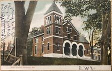 HALLOWELL, MAINE. C.1907 PC. (A48)~VIEW OF HIGH SCHOOL BUILDING picture