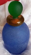 Franco MORETTI Vintage Murano 70s Perfume Bottle Signed on Back  picture