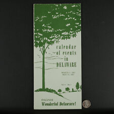 1967 Calendar Of Events In Delaware Discover Wonderful Pamphlet Vol. II No. 1 picture