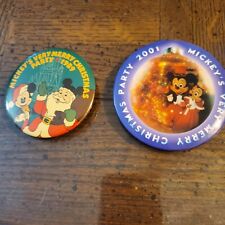 Disneys Mickeys Very Merry Christmas Party Pins 1989,2001 picture