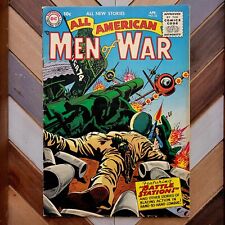 ALL-AMERICAN MEN OF WAR #32 VG/FN (DC 1956) BATTLE STATION Wally Wood SILVER AGE picture