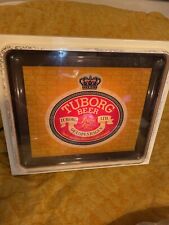 ViTG Tuborg Gold World Famous Carling National Brewery Lighted Beer Sign 16”x14” picture