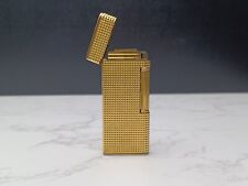 Vintage Colibri Gas Lighter - Gilded metal - not tested - AE03-1737 picture