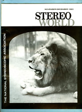 Stereo World Nov/Dec 1983, A Full Grown African Lion, H.C. White Factory... picture