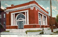 Cannelton National Bank Cannelton Ind  Postcard Vintage  Posted Indiana picture