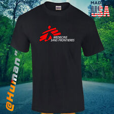 New MSF Medecins Sans Frontieres Logo T Shirt Men's  USA size S - 5XL p picture