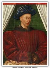 Charles VII King of France Jean Fouquet picture