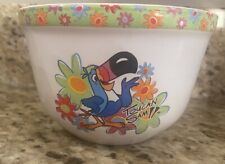 Vintage Kelloggs 2002 Toucan Sam Cereal Bowl Item #31855 GREAT COLLECTIBLE picture