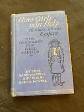 Antique 1912 How Girls Can Help To Build Up The Empire Agnes Baden-Powell  picture