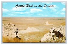 Postcard: KS Wagon Trails Over The Plains, Castle Rock, Kansas - Unposted picture