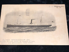1909 Postcard Clyde Steamship Company Steamer SS Algonquin picture