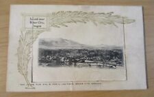 VTG Circa 1905 SOUVENIR MAIL CARD~Baker City OREGON~NOVELTY Fold-Out PHOTOS~ picture