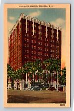 Columbia SC-South Carolina Hotel Columbia Advertising, Antique, Vintage Postcard picture