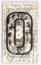 Old Postcard Women Ladies Large Letter Dress Big Hats Murfreesboro TN 1909Cancel picture