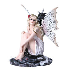 PT Pacific Giftware Fantasy Fairy Sitting with Dragon Figurine picture