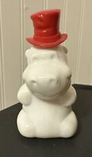 House Hippo Vintage Avon 4 Inches Tall With His Jaunty Top Hat picture