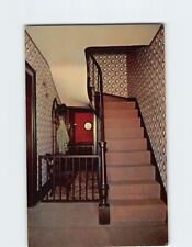 Postcard Original Walnut Stairway, Abraham Lincoln's Home, Springfield, Illinois picture