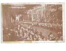 c1910 Procession Le Clergy The Clergy French Service Religious Postcard picture