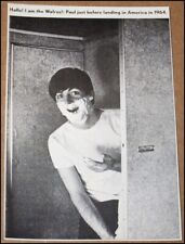 1999 Paul McCartney Rolling Stone Photo Clipping 1964 The Beatles picture