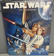 Vintage -1997 Star Wars Calendar - 20th Anniversary Collectors Edition Brand New picture