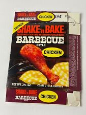 1970's Barbecue Chicken Shake'n Bake product box vintage food picture