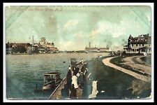Ocean Grove NJ Postcard Wesley Lake Posted 1912  pc225 picture