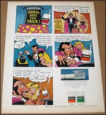 1971 Doral Cigarettes Comic Print Ad Advertisement Vintage Sperry Rand picture