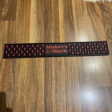 Makers Mark Rubber Bar Mat, Drink Rail Spill 24