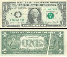 Paper Money Error - $1 Gutter Fold - Paper Money Errors picture