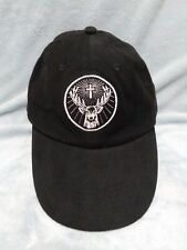 Jagermeister Liqueur Baseball Hat Cap Stretch Fit Size M-L Black LOGOS picture
