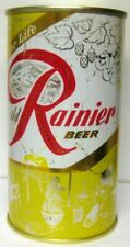RAINIER BEER JUBILEE SERIES ss Yellow Flat Top CAN , Sick's WASHINGTON 1958 picture