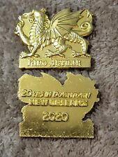 2020 Mardi Gras Krewe Of King Arthur Gold Dragon Doubloon picture