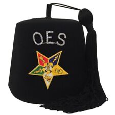 OES Fez Hat - Classic Black - Symbol of Sisterhood and Tradition picture