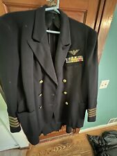 Rare WWII UNIFORM GROUP NAVY AVIATOR USS LEXINGTON DECORATED CORAL SEA Dudley picture