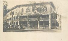 Postcard RPPC C-1910 American House Hotel Auto Wagon McCracken 23-10923 picture