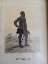 8 1/4 X 6 INCH FRAMED SILHOUETTE OF U S GRANT picture